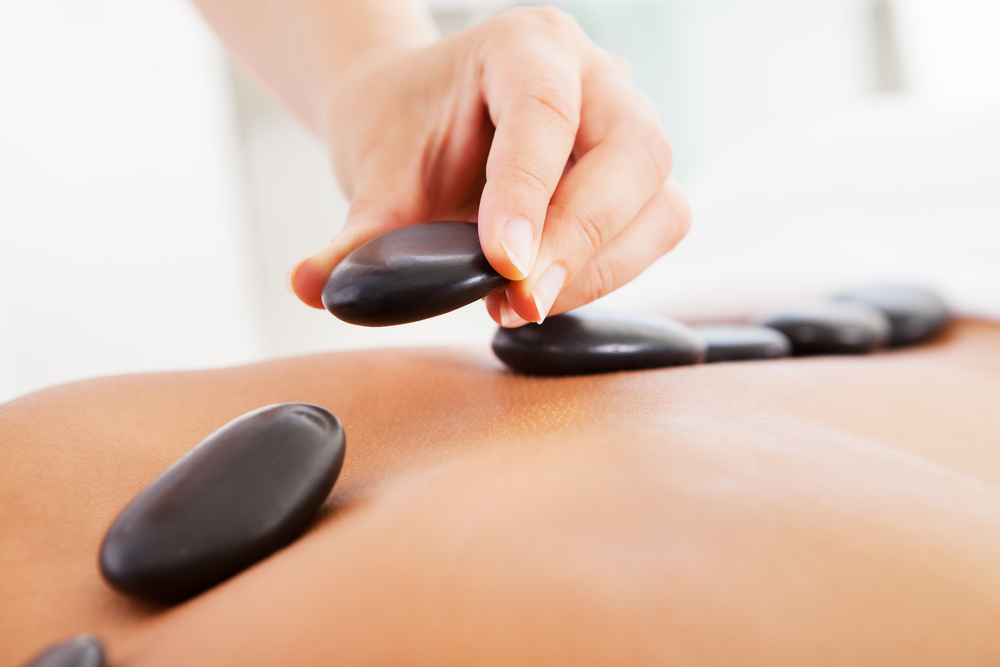 Hot stone massage